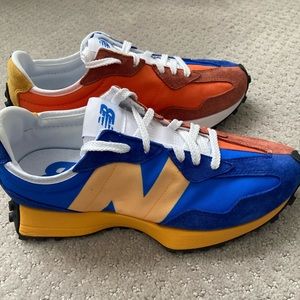 New Balance 327 Style MS327Laa Blue/Orange